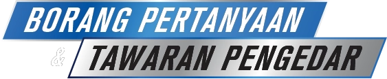 BORANG PENTANYAAN dan tawaran pengedar